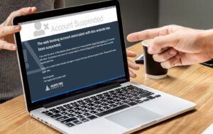 this account has been suspended notice web hosting